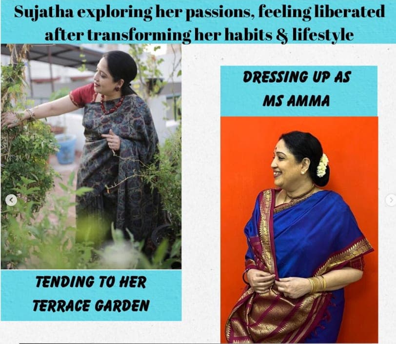 Sujatha Ravi's lifestyle and confidence transformation
